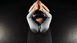 Exploring flexible feet and pure pussy fun