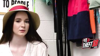 Summer Break Shoplifter Bangs Guard In His Office