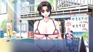 Wench mama group-drilled on beach