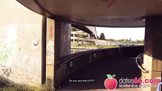 Nasty fuck date by the autobahn! Dates66.com