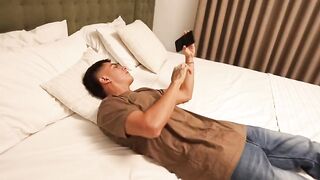 Amoral stepson plays a prank on his fat, big-bottomed stepmother