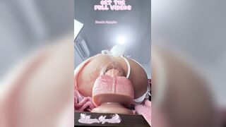 A big sextoy for a big anus _ Bonnie Nympha