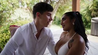 Monster Ramrod Destroy the Tight Ass of Yasmina Khan for San Valentine S