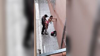 Destroying the clothes of a student who skipped class.