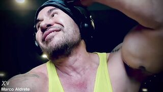 Hawt macho dude starts out as an actor in gay porn
