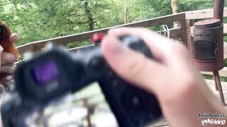 I finish my photographer's mouth full of cum - blow job, homemade, french