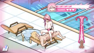 Comics Game – Minami Anime Gallery Scene Pool Sex - Lifeguard Holic