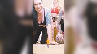 Tiny Stud Wants to Be Crushed by three Giantesses: Mars Solo, Fallon Jane, Inked2plz