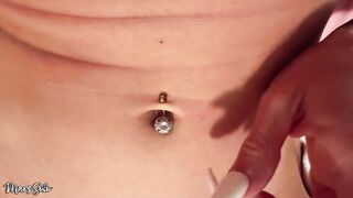 POV Playing with My Stomach Button Ring