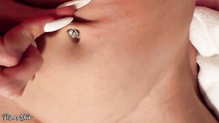 POV Playing with My Stomach Button Ring
