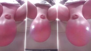 Ball Stretcher Saline filled Giant Dangling Balls Compilation - Hardcore Scrotum Stretching Extreme Ballstretching CBT Stretched Balls
