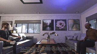 Being a Wife - P15 - the Cheating Wife Makes Her Stepson’s Friend Emo-hard While Watching a Episode with Her Husband