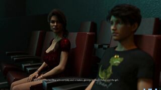 Being a Wife - P15 - the Cheating Wife Makes Her Stepson’s Friend Emo-hard While Watching a Episode with Her Husband