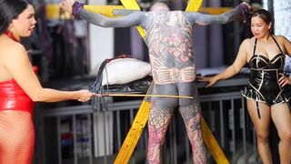 Dominafire Caning Slave