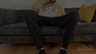 Too Immodest? I'm Riding Stepdaddy! Step-stepdaddy's Cock Is Just Likewise Big!