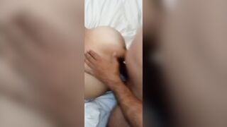 Shoving shlong in her twat P.O.V close up
