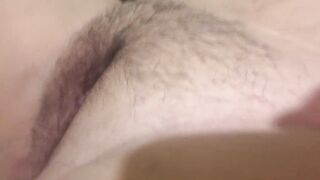 Sexy mama with her captivating hairy cunt