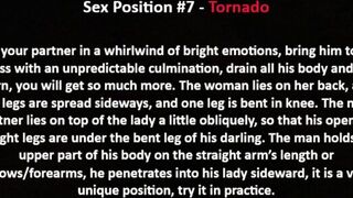 10 "GET TO TRY" Sex Positions - (Intructional clip) 1-10