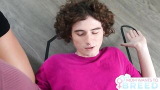 "Stepson Check Under My Miniskirt Then Flood Your Stepmom With Creampie"