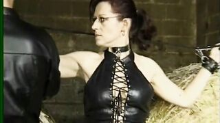 Germany Private Punishment at the Farmyard.