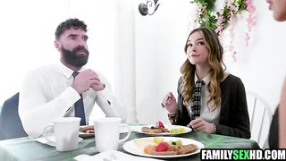 Step Mom Watching Step Dad Banging Virgin Step Daughter