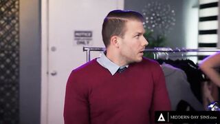 Hawt Sweetheart Turns A Fitting Room Into Hardcore Cheating