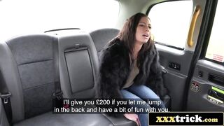 Rainy London Pickup Turns Into a Rimjob and Deep Anal in the Taxi