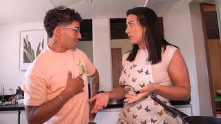My father leaves me at home with the housekeeper, who's a hot MILF - Thiago Lopez & Kylei Eilish