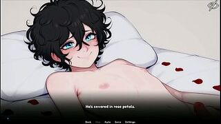 My Femboy Roomate [ GAY Comics Game ] Ep.8 A FEMBOY GHOST show my FUTURE WEDDING NIGHT with my ROOMIE !