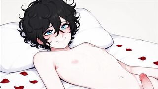 My Femboy Roomate [ GAY Comics Game ] Ep.8 A FEMBOY GHOST show my FUTURE WEDDING NIGHT with my ROOMIE !