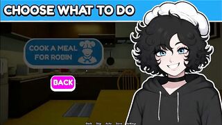 My Femboy Roomate [ GAY Comics Game ] Ep.8 A FEMBOY GHOST show my FUTURE WEDDING NIGHT with my ROOMIE !