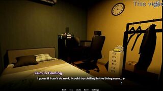 My Femboy Roomate [ GAY Comics Game ] Ep.8 A FEMBOY GHOST show my FUTURE WEDDING NIGHT with my ROOMIE !