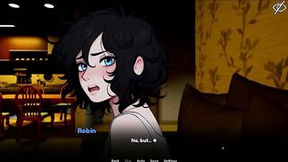 My Femboy Roomate [ GAY Comics Game ] Ep.8 A FEMBOY GHOST show my FUTURE WEDDING NIGHT with my ROOMIE !