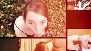 Small british redhead enjoys fierce ass treatment with britishteens