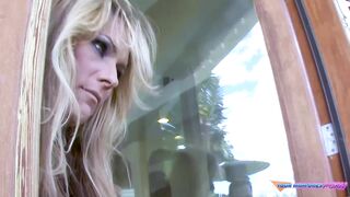 Debbie Diamond Thanks three Chaps for Wrecking Her Mature Holes
