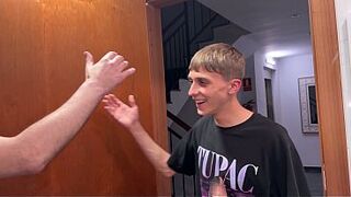 A plump Spanish beauty meets her boyfriend's family and ends up getting banged in the booty by three huge weenies and voided urine on by 'em