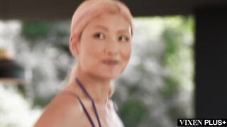 VIXENPLUS Amicable Rivals Jadilica And Dolly Share Hard Schlong
