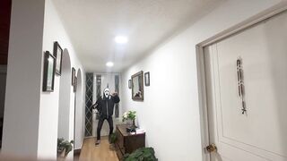 Lewd Nun Can't Resist the Masked Stranger in the Church