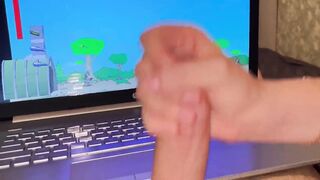 Stepsister Distracts me from playing Age Of War by giving me a HANDJOB