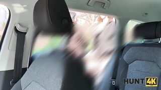 HUNT4K. 3-some: a Young Girl, her step-Mama, and a Stranger