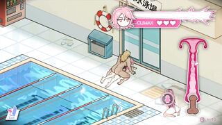 Hentai Game - Minami Anime Gallery Scene Pool Sex 2 - Lifeguard Holic