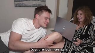 My Step-Sister Helped Me Get Over the Breakup. 4K HD Tim Team