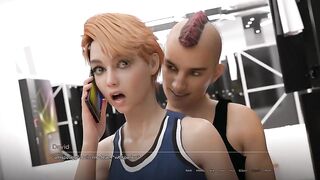 The Spellbook - Gameplay - Roleplay - Cheating Girlfriend Gives Oral-job-job While Talking with Boyfriend