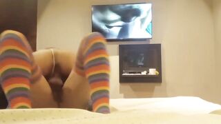 hot milf in thinnest tight wearing a twat