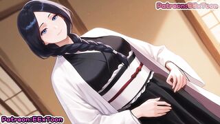 Bleach Comics Hentai - Big Tits Retsu Unohana Blow Job Comics by eextoon
