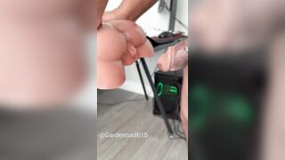 Testing out my fresh toy