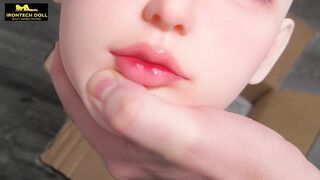 Finally it's here! Fresh Irontech doll head Ros Max! Made from premium Silicone, movable jaw!
