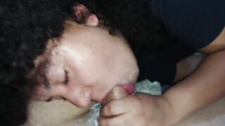 Hardcore session with perverted ebony huge cum load