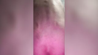 A ravishing hunk rides a sextoy and cums twice