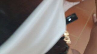 POV hardcore milf sucks thick deepthroat knob